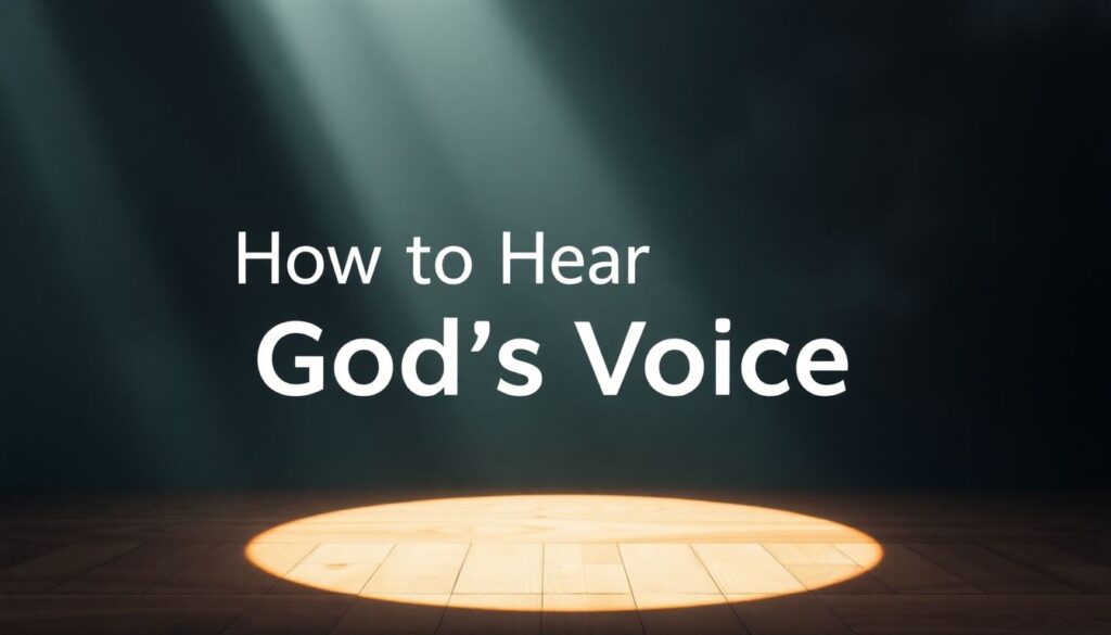 How to Hear God's Voice According to the Bible