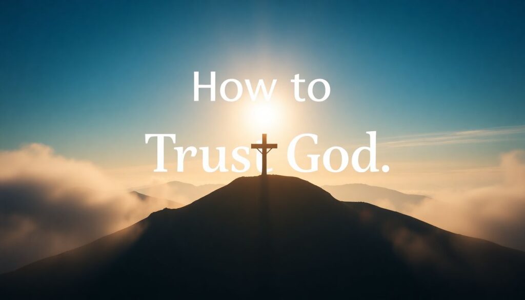 How to Trust God 