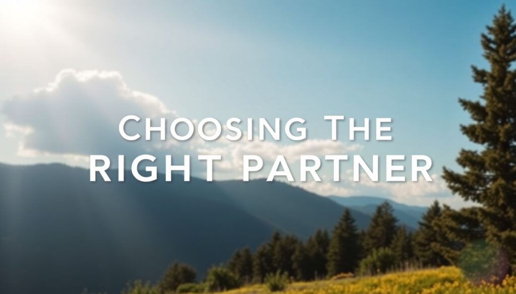 Choosing the Right Partner