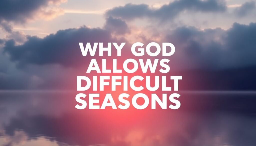 Why God Allows Difficult Seasons