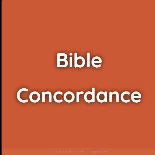 Bible Concordance